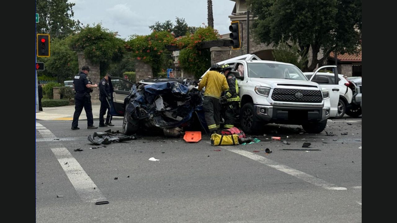 Woman Killed After Driver Runs Red Light at High Speed on the Esplanade in Chico — 6 Vehicles Involved