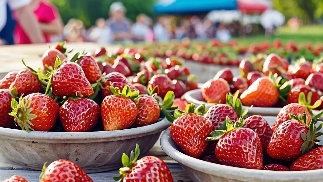 This Small NJ Town Is Turning Into a Strawberry Lover's Dream This Weekend — And It's All for a Good Cause